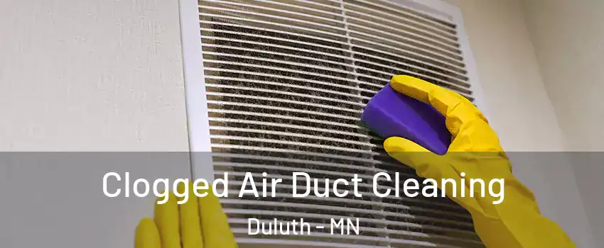  Clogged Air Duct Cleaning Duluth - MN