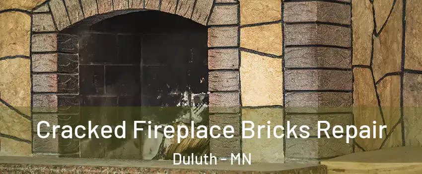 Cracked Fireplace Bricks Repair Duluth - MN