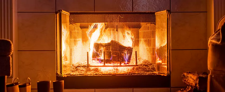 Mendota Hearth Landscape Fireplace Installation in Duluth, Minnesota