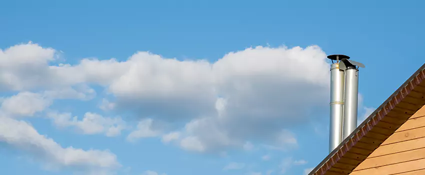 Chimney Metal Flue Installation in Duluth, Minnesota