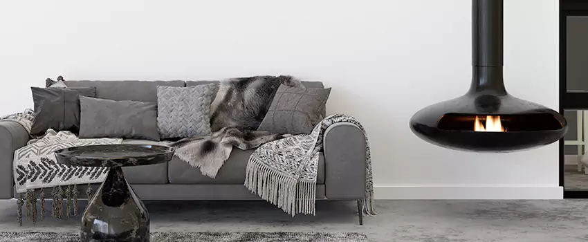 Circular Hanging Fireplace Installation Services in Duluth, MN