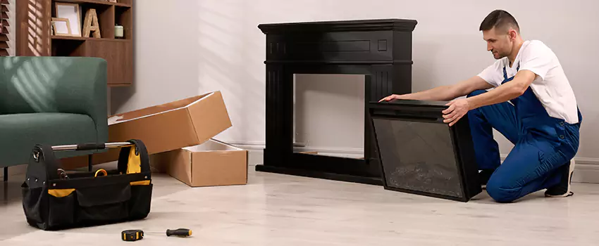 Old Rusted Metal Fireplace Repair And Replacement in Duluth, MN