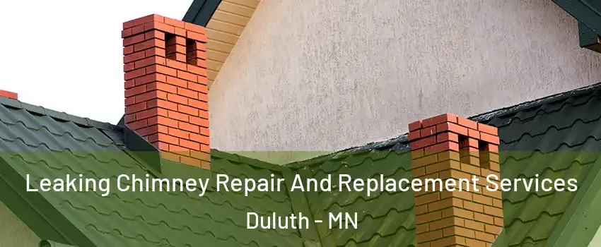 Leaking Chimney Repair And Replacement Services Duluth - MN
