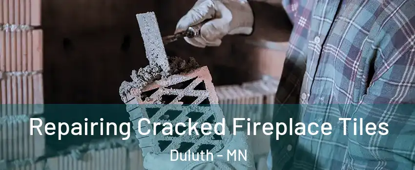 Repairing Cracked Fireplace Tiles Duluth - MN